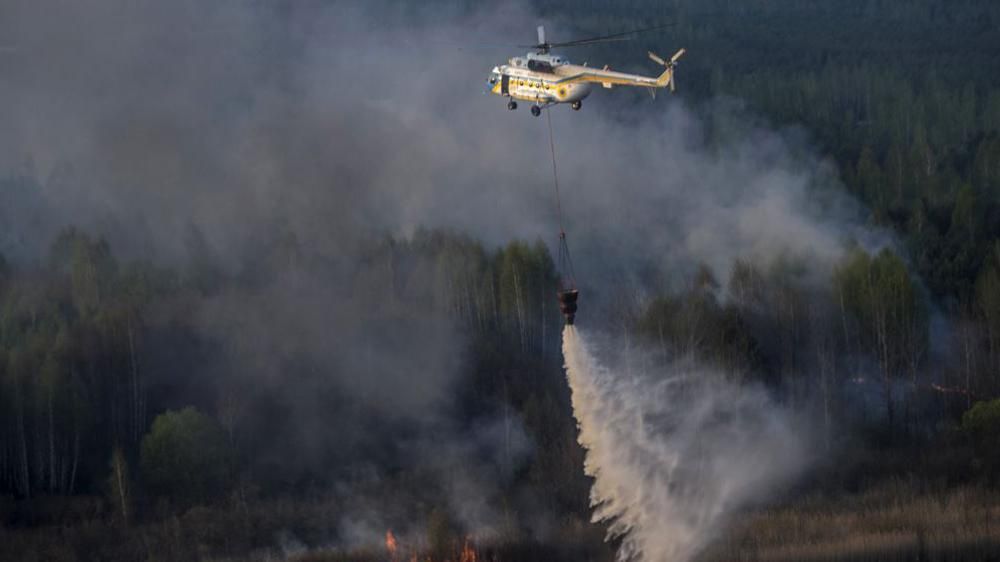 У Чорнобильській зоні нова пожежа