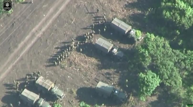 Как разрастается база террористов в Донецкой области: видео аэроразведки "Днепра-1"