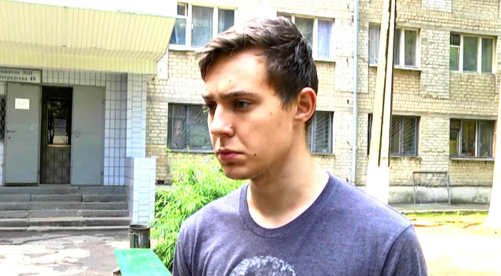 Студент рассказал о взрыве возле харьковского общежития
