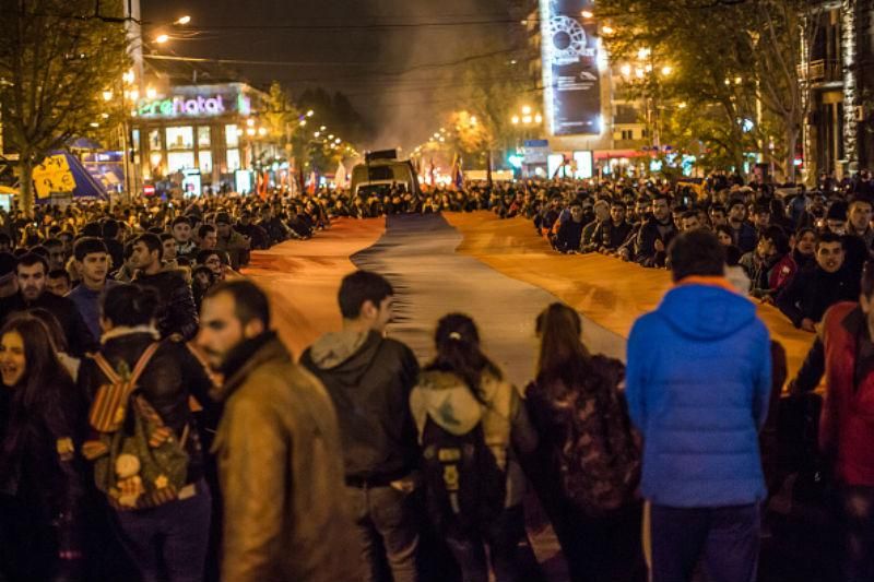 Двоє мітингарів у Вірменії розпочали голодування Двоє мітингарів у Вірменії розпочали голодування