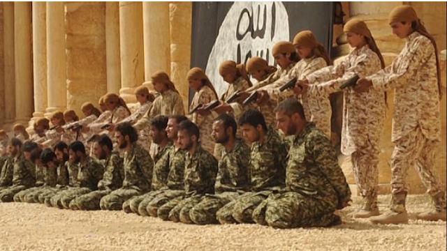 Террористы "Исламского государства" расстреляли пленных в древнем амфитеатре