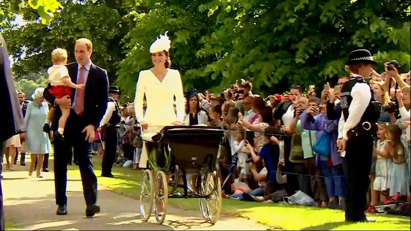 В Великобритании окрестили принцессу