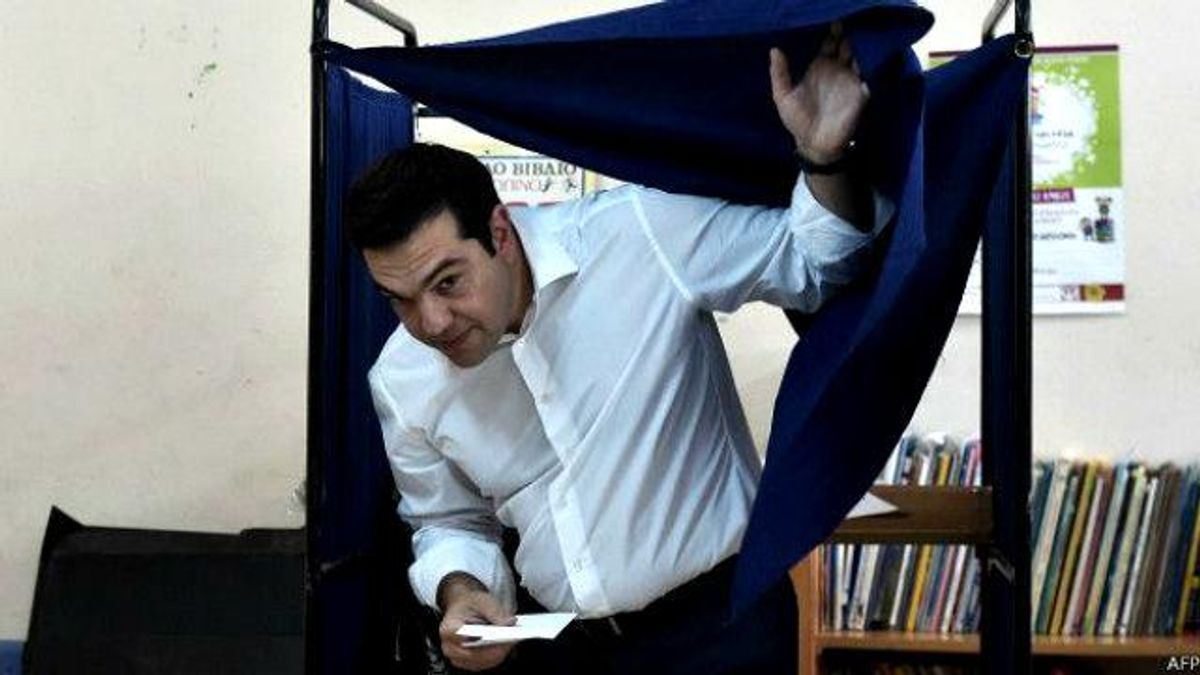 Греки сказали "нет" кредиторам — окончательные результаты референдума Греки сказали "нет" кредиторам — окончательные результаты референдума