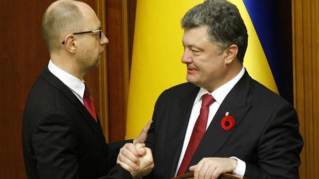 Порошенко та Яценюк хочуть поговорити з лідерами фракцій про майбутнє коаліції