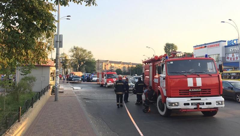 В Броварах произошел взрыв в киоске. Погибла женщина