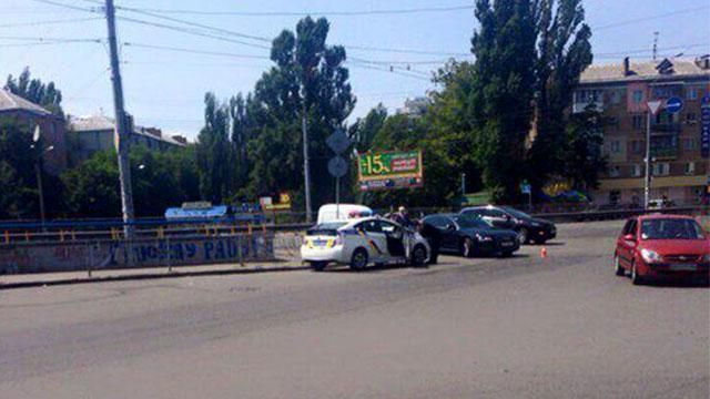 Нещасливий день нової поліції — третя ДТП Нещасливий день нової поліції — третя ДТП