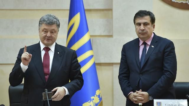 Порошенко запретил Саакашвили скандалить с коллегами