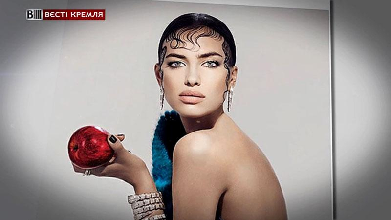 В России процветает плагиат: откровенная фотосессия модели "под Еву"