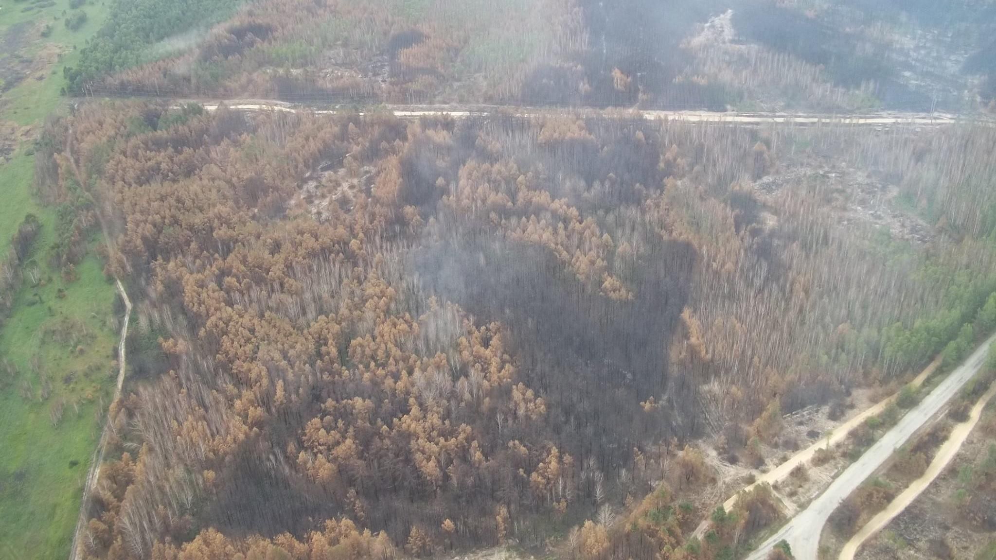 Пожежу під Чорнобилем нарешті загасили Пожежу під Чорнобилем нарешті загасили