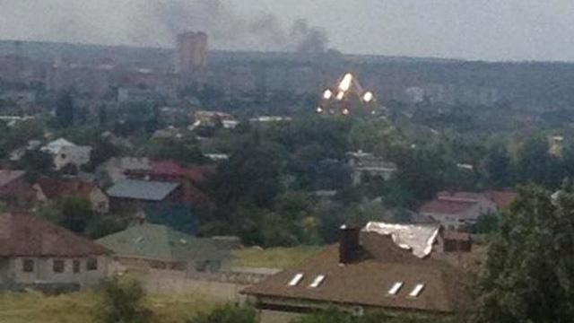 В Луганске прогремел мощный взрыв