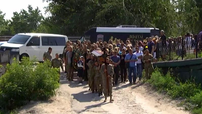 Розвідника з "Правого сектору" провели в останню путь Розвідника з "Правого сектору" провели в останню путь