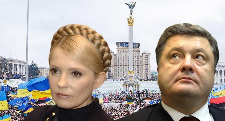 Тимошенко сравняла рейтинги с Порошенко