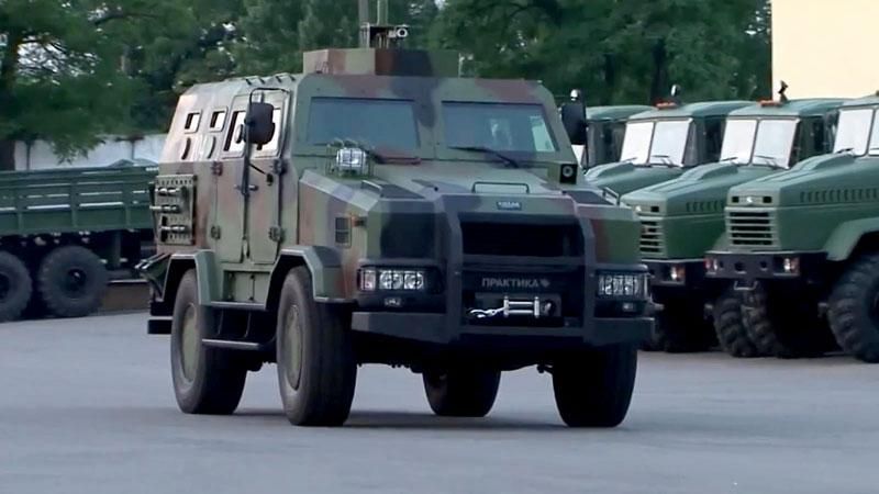 Прикордонники тестують новий броньований джип "Козак-2"
