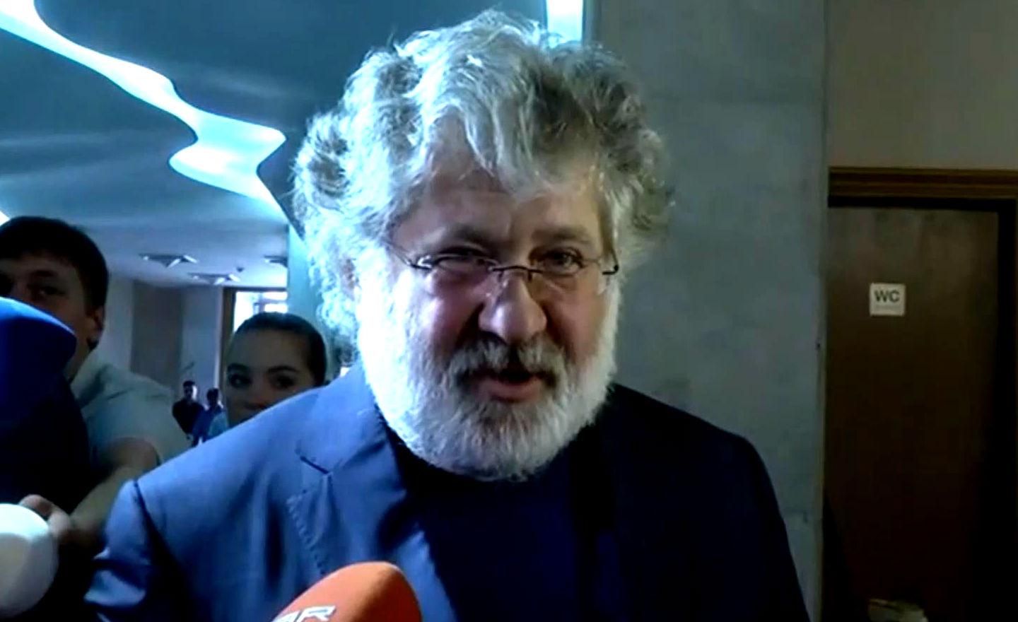 Коломойський продовжує хамити журналістам Коломойський продовжує хамити журналістам