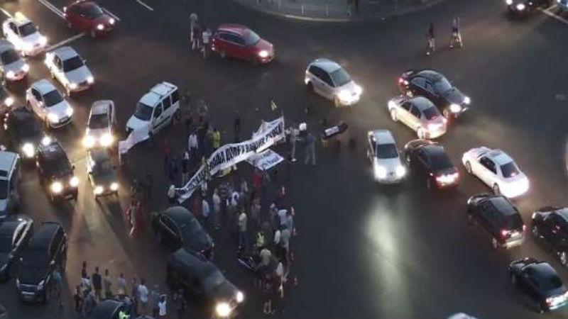 Пикет на Крещатике стал причиной ДТП