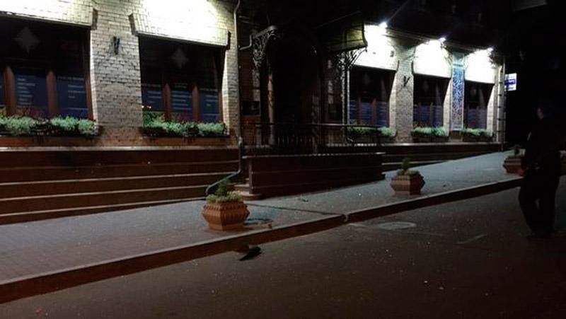 Мощный взрыв произошел в Киеве Мощный взрыв произошел в Киеве