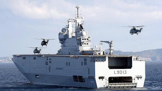 Россию уже не интересуют французские "Мистрали": взялись за демонтаж оборудования Россию уже не интересуют французские "Мистрали": взялись за демонтаж оборудования