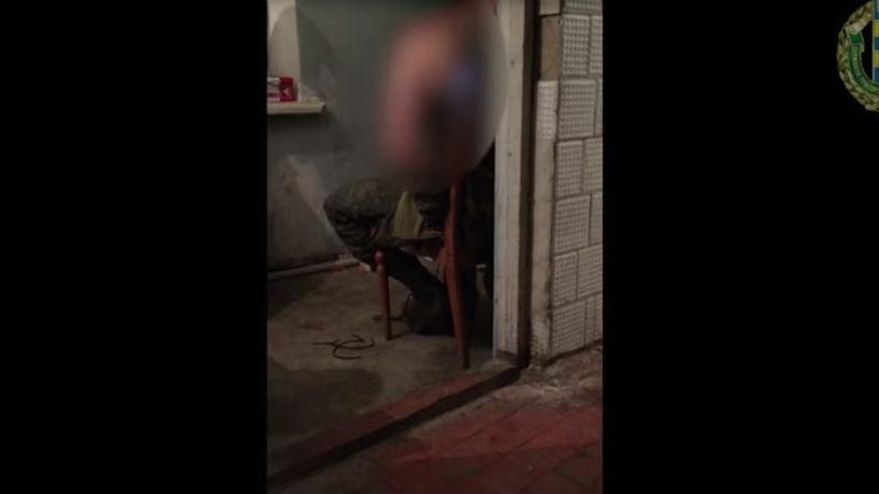 Появилось видео допроса задержанного российского майора Появилось видео допроса задержанного российского майора