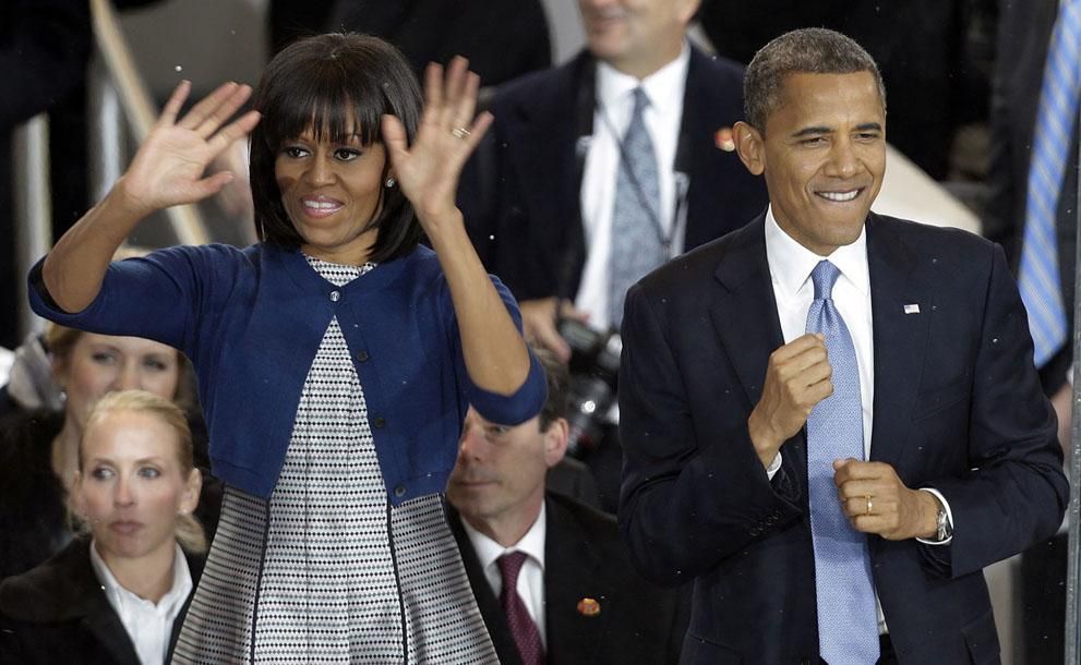Обама станцевал новый Gangnam Style с Президентом Кении