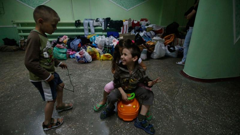 Луганских детей вывезли на Кавказ