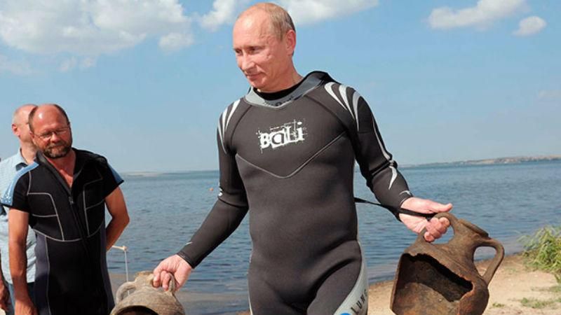 Путин снова едет искать крымские амфоры