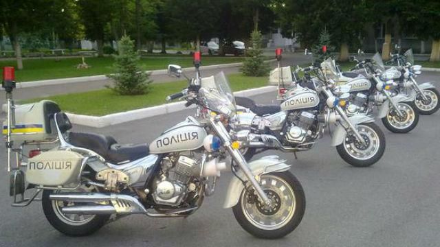 Поліцейських пересадять на мотоцикли Поліцейських пересадять на мотоцикли