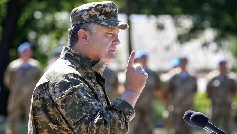 Порошенко назвал условие проведения выборов на освобожденной части Донбасса