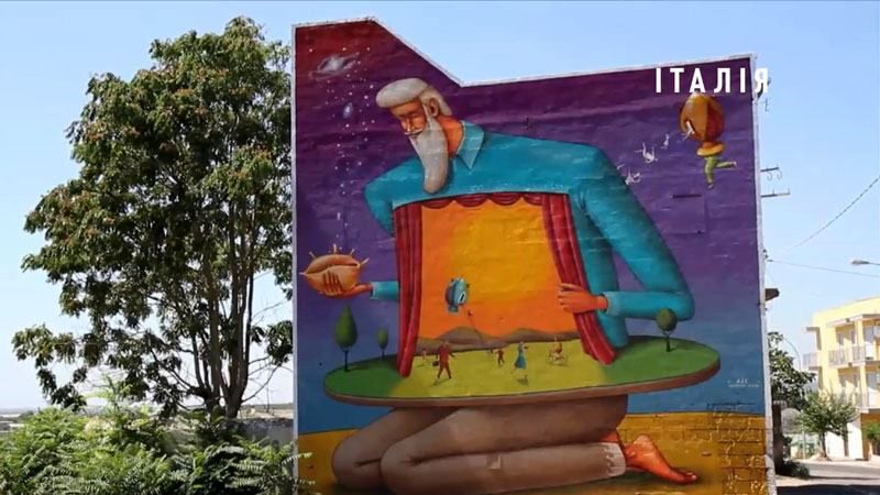 Украинский дуэт Interesni Kazki рисует фантастические граффити по всему миру Украинский дуэт Interesni Kazki рисует фантастические граффити по всему миру