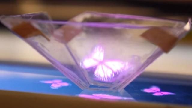 3D-голограмма на смартфоне: в домашних условиях и из подручных материалов 3D-голограмма на смартфоне: в домашних условиях и из подручных материалов