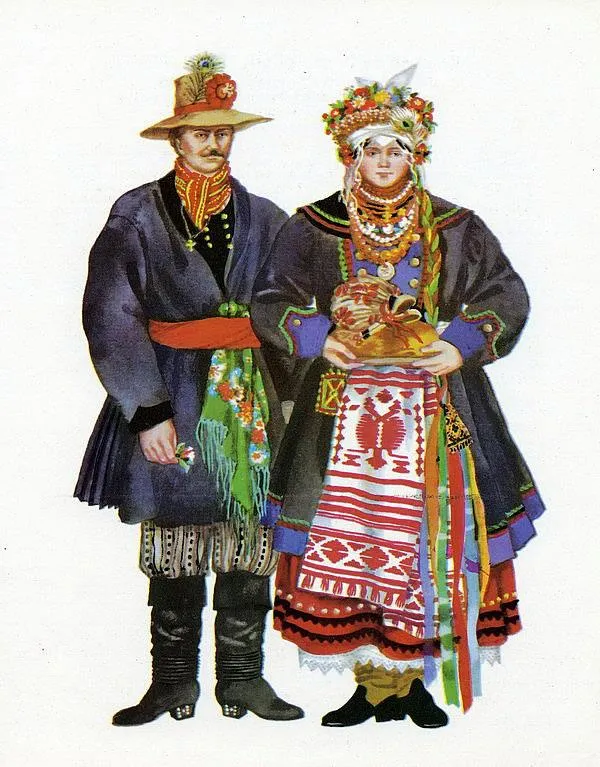 Поєднання червоного з блакитним ви знайдете у вишиванках Луганщини Поєднання червоного з блакитним ви знайдете у вишиванках Луганщини