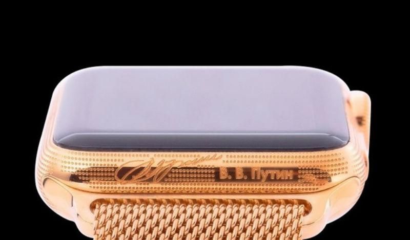 У Росії продають золотий годинник із автографом Путіна У Росії продають золотий годинник із автографом Путіна