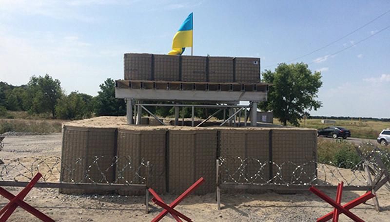 В Україні з'явились блокпости зі стандартами НАТО