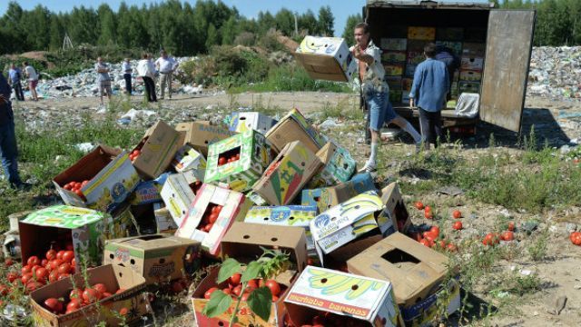 Як в Росії знищують європейські делікатеси: перші результати