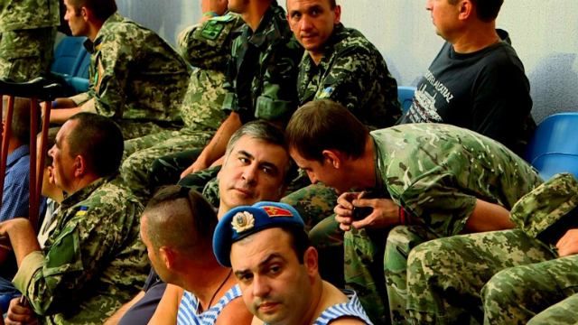 Саакашвілі під враженнями від голлівудського фільму про війну в Грузії Саакашвілі під враженнями від голлівудського фільму про війну в Грузії