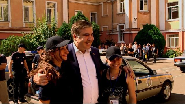Саакашвили под впечатлениями от голливудского фильма о войне в Грузии