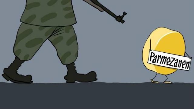 Мережу підкорює хіт про "Смерть пармезана" Мережу підкорює хіт про "Смерть пармезана"