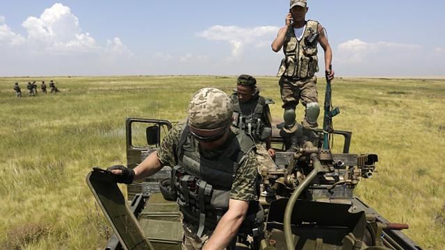 Українська армія відбила у терористів населений пункт на Донбасі