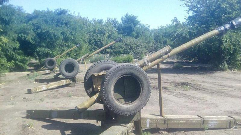 Силы АТО оставили с носом террористов и уничтожили целую батарею