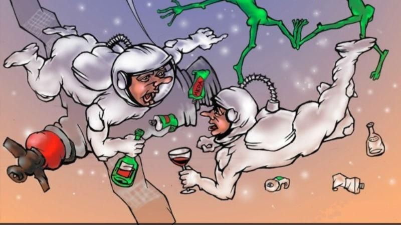 Неугомонные боевики "ДНР" хотят создать православную республику еще и в космосе Неугомонные боевики "ДНР" хотят создать православную республику еще и в космосе