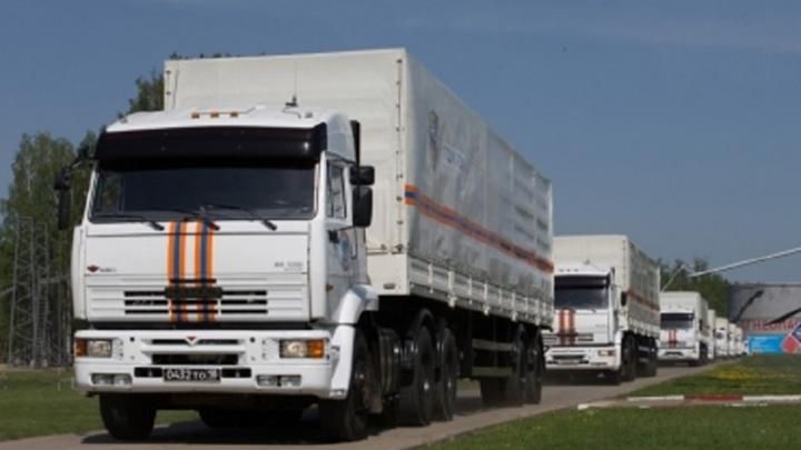 Очередной российский "гумконвой" приближается к украинской границе Очередной российский "гумконвой" приближается к украинской границе