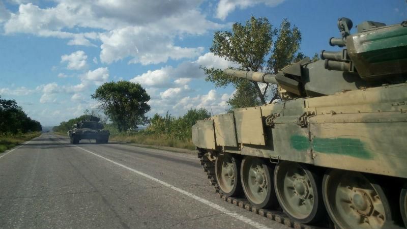 Россия тестирует на Донбассе свои новейшие танки