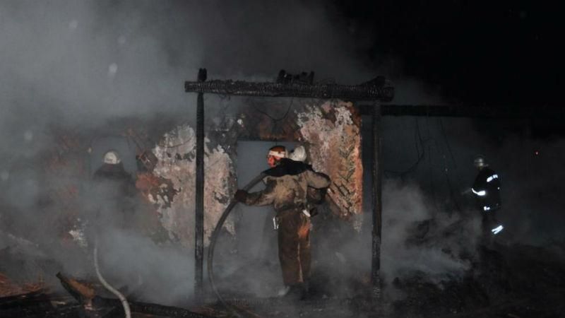 Через блискавку загорілась "Запорізька Січ" Через блискавку загорілась "Запорізька Січ"