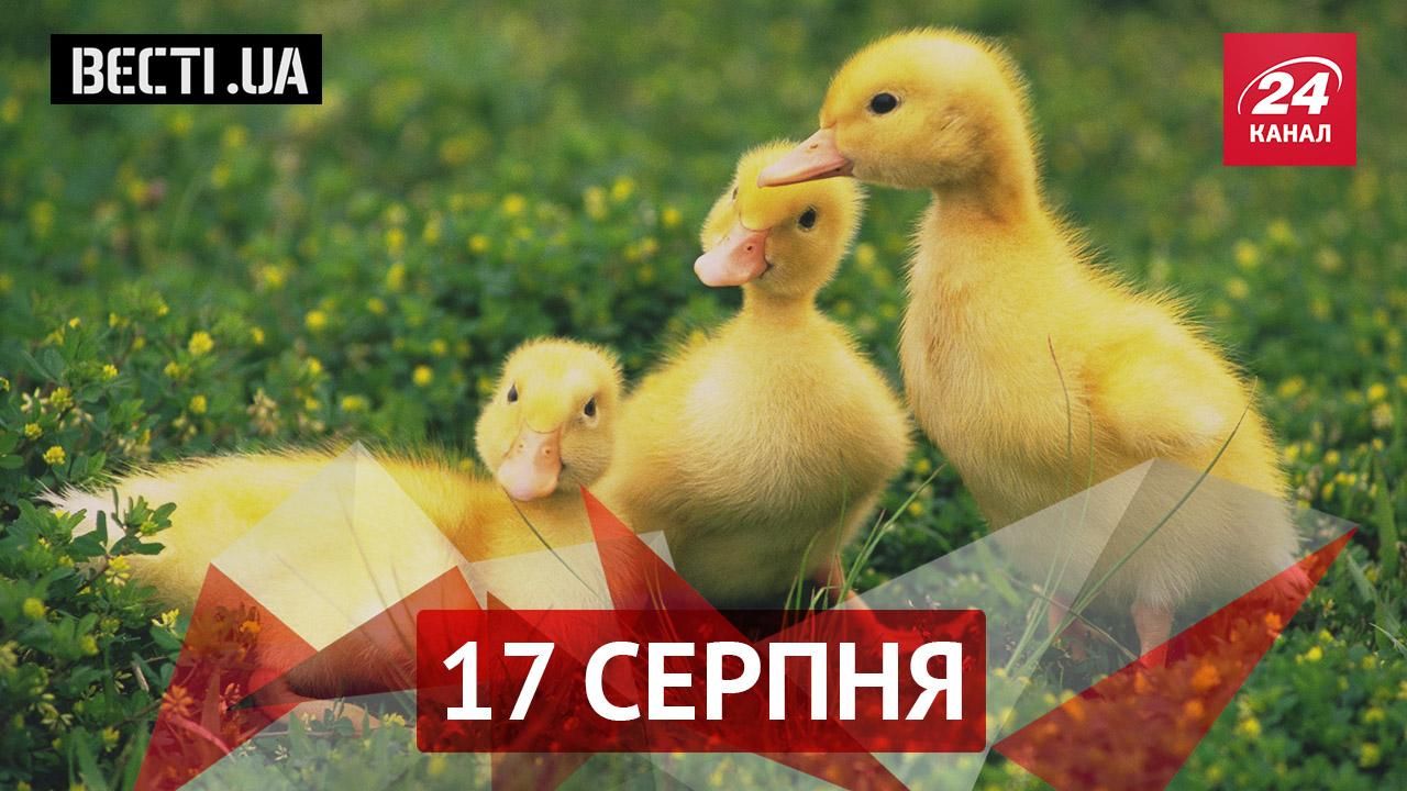 Вєсті.UA. Уроки догляду за собою від найсексуальнішого копа, у Росії спалили каченят-нелегалів