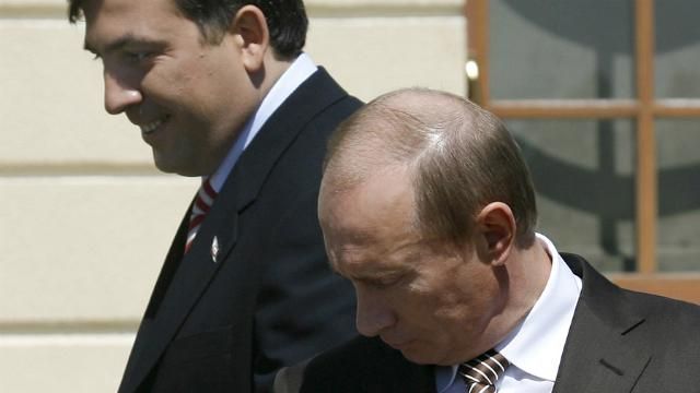 Саакашвили обвинил Путина в непоследовательности и напомнил ему о Сталине