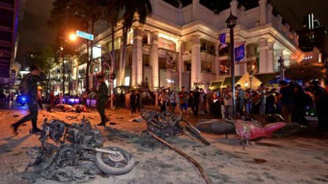 Появилось новое видео страшного взрыва в Таиланде