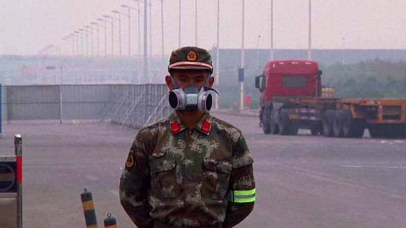 Катастрофа в Китае: воздух отравлен
