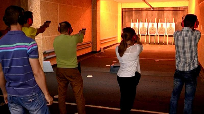 Как тренируются полицейские в Харькове