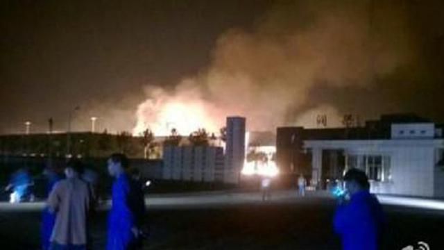 У Китаї прогримів новий вибух на хімічному заводі У Китаї прогримів новий вибух на хімічному заводі