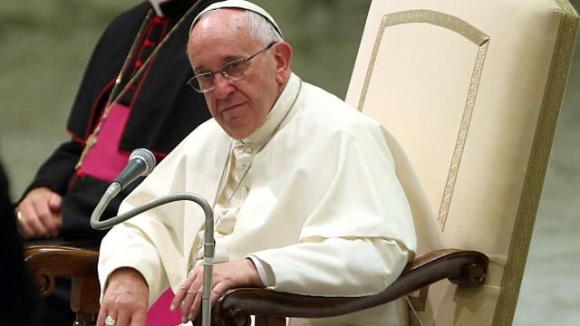 Папа Римский поздравил украинцев с Днем Независимости Папа Римский поздравил украинцев с Днем Независимости