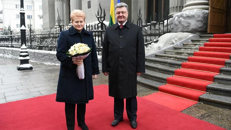 Президент Литвы на украинском поздравила с Днем Независимости